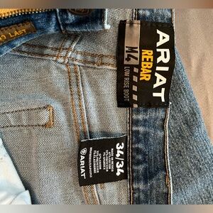 Men’s Ariat bootcut jeans, gently used, 34x34